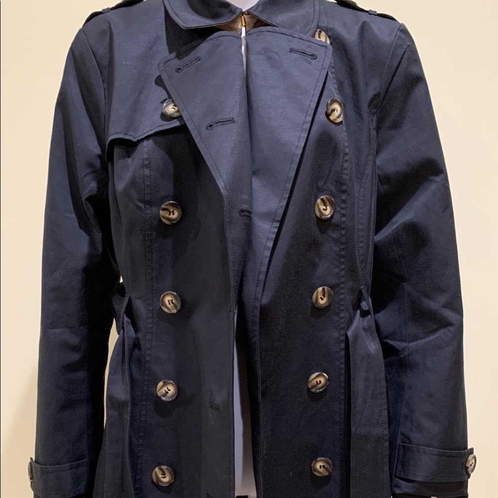 Women's Harve Benard Double-Breasted Trench Coat